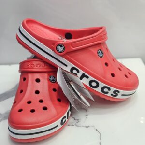 CROCS BAYABAND CLOGS RED